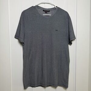 Michael Kors Men's Gray Crew Neck T-Shirt Short Sleeve Size Medium